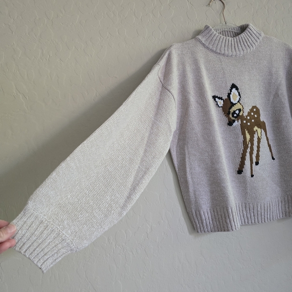 Disney Parks Bambi Jumper Sweater Size Small - Picture 4 of 9